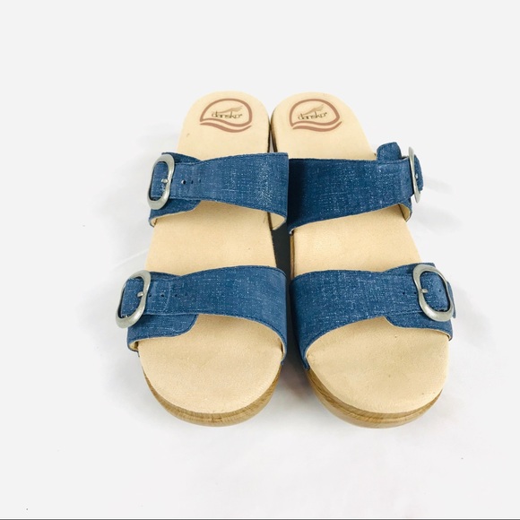 Dansko Sophie sandal clogs two strap comfort - Picture 2 of 10